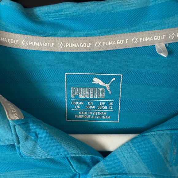 Puma Performance Golf Polo Torrey Pines — Mens Large - Picture 3 of 4